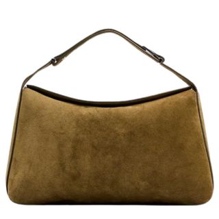 Zara Split Suede Shoulder Bag