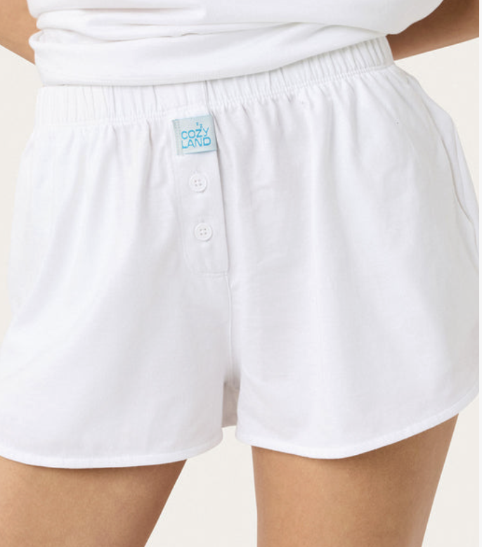 Cozyland, The Boxer Short in Chalk