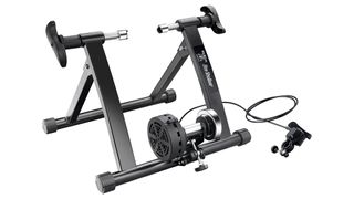 Bike Lane Pro Trainer review: the indoor trainer shown in black