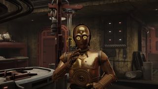 C-3PO talking to you