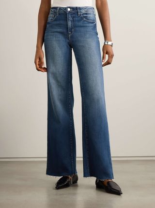 Scottie High-Rise Wide-Leg Jeans 