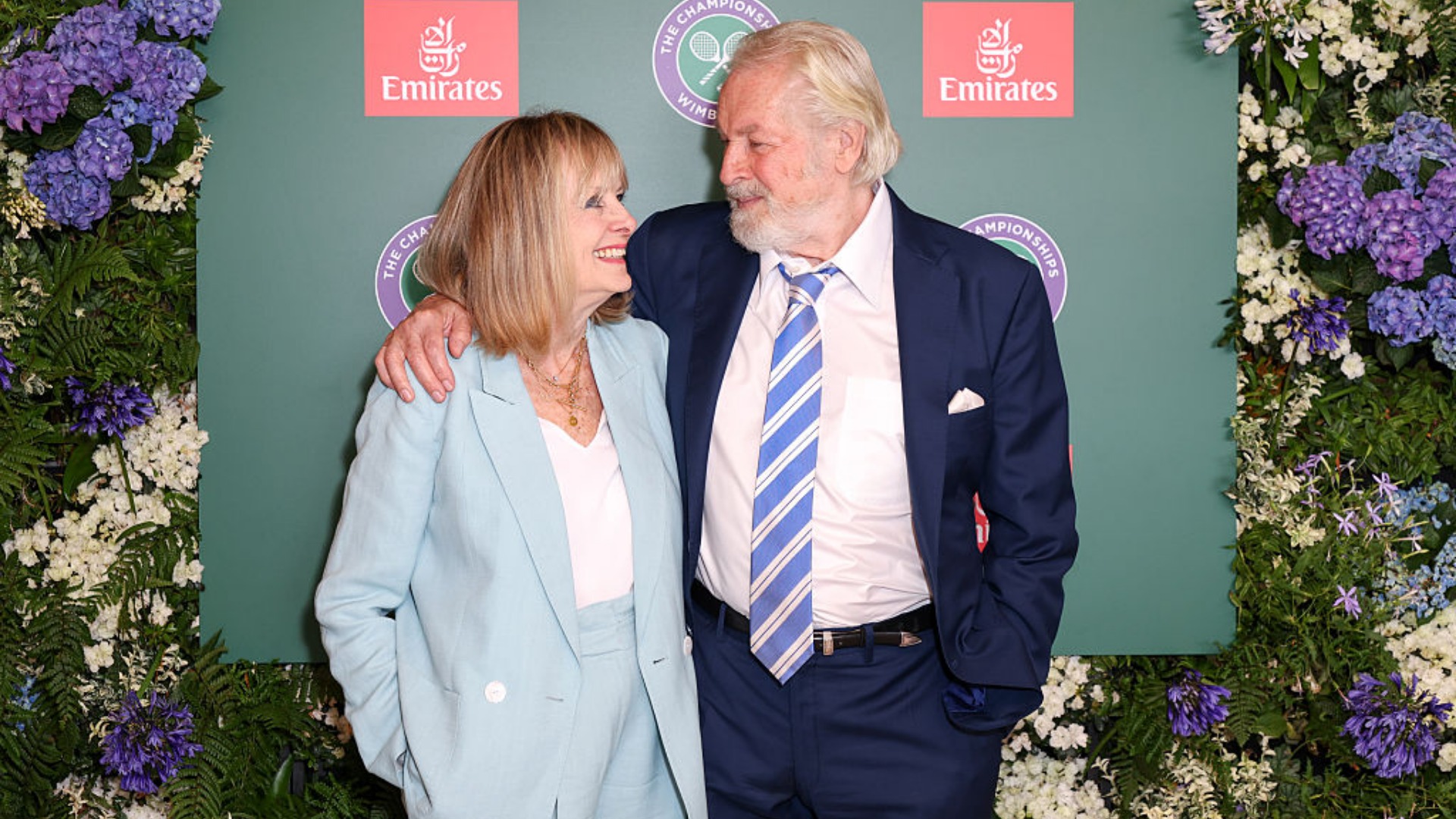 Twiggy and husband Leigh Lawson