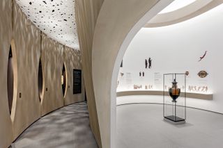 the new Olympic Museum in Athens and its rich displays show historical and modern pieces