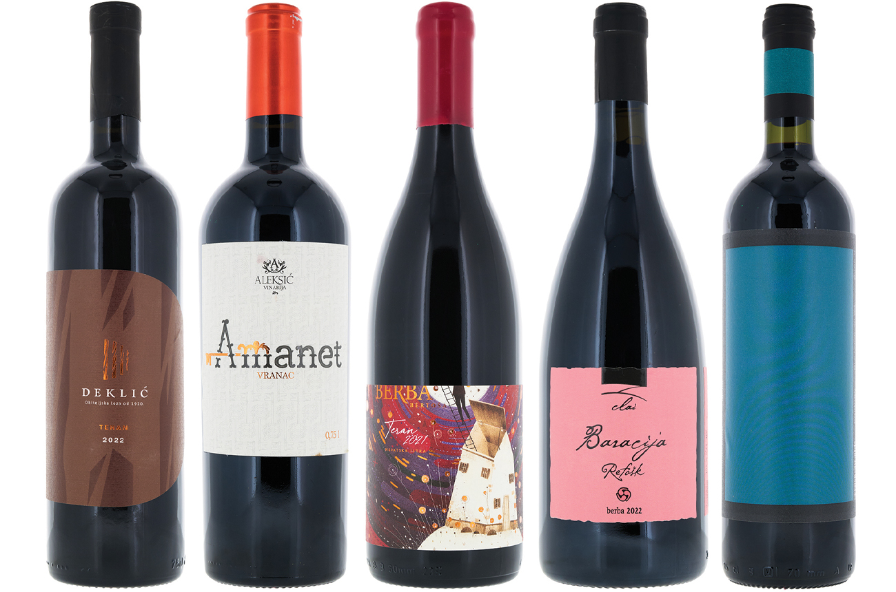 Southeastern European red wines