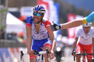 Thibaut Pinot (FDJ) second on stage 2 at Tour of the Alps