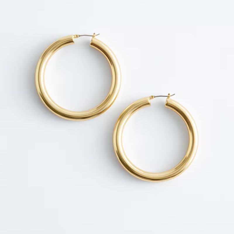 &amp;amp;Other Stories, Chunky Hoop Earrings