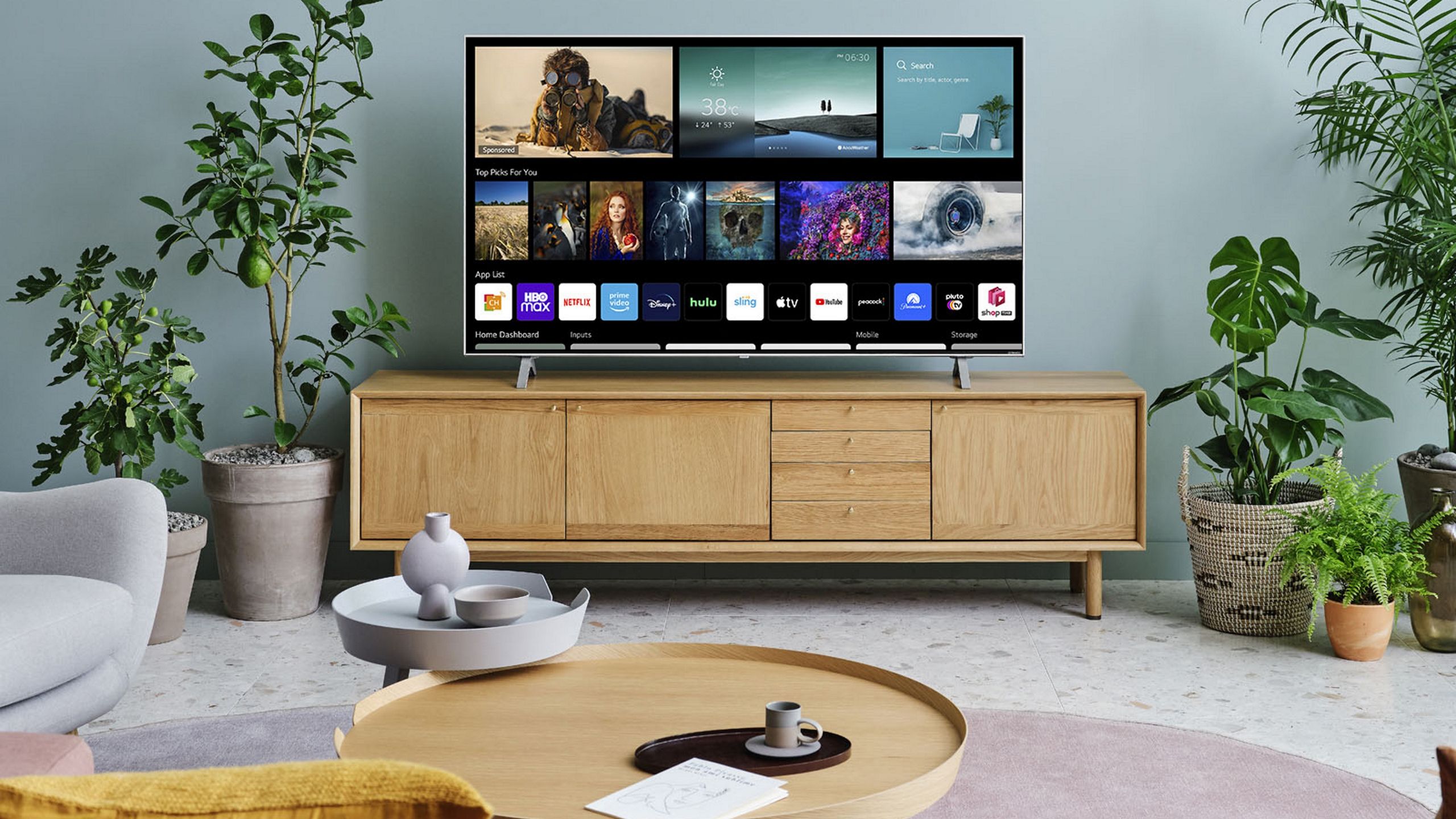 How big should your TV be based on room size? | Livingetc