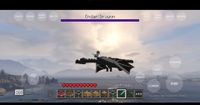 Steve riding Ender Dragon in GTA V on iPhone