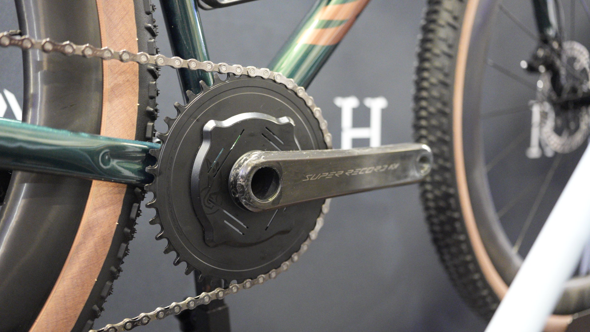 close up details of expensive bikes