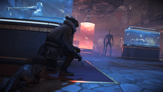 The protagonist stealthily exploring in Star Wars Outlaws.