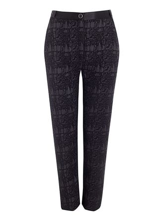 Betty Jackson at Debenhams black jacquard trousers, £45