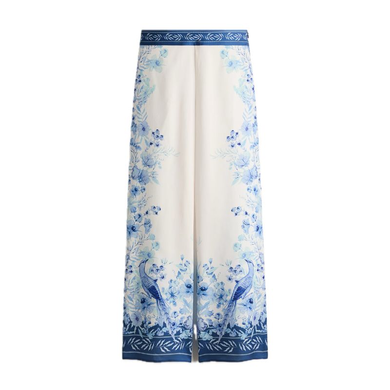 H&amp;amp;M, Printed Lyocell Trousers