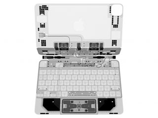 X-ray of Magic Keyboard for iPad Pro