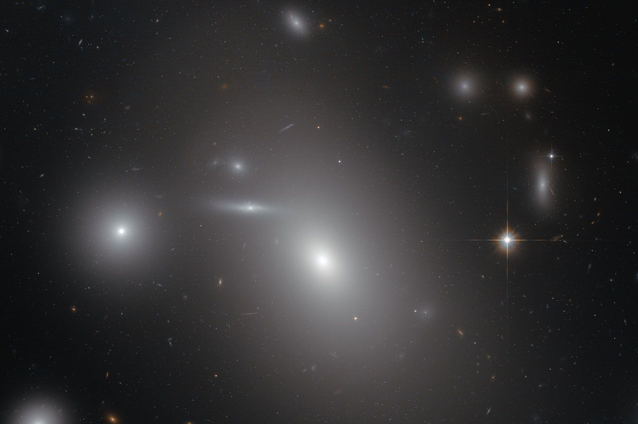 Slumbering Supermassive Black Hole Hides In New Hubble Image, Video