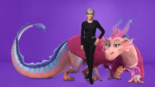 Hollywood legend Jane Fonda voices Dragon.