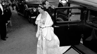 Princess Margaret seen here attending the wedding of Norway's Princess Ragnhild