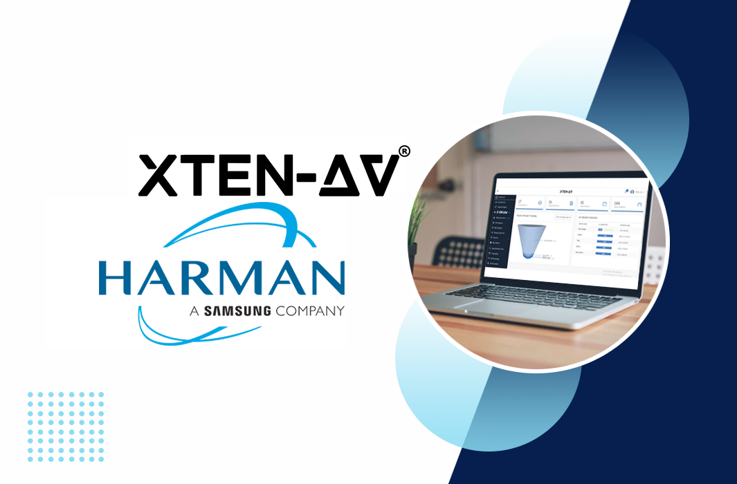 XTEN-AV strengthens its AV platform in collaboration with Harman Professional 