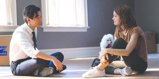 Henry Lau and Kathryn Prescott in A Dog's Journey