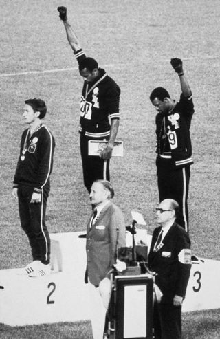 black power salute at olympics