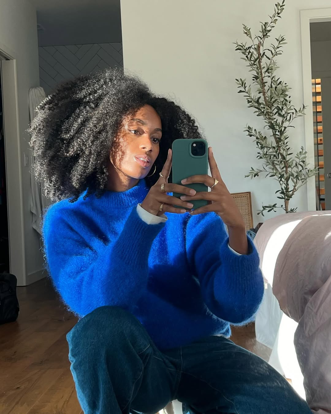 Stylish women wearing new colour trends