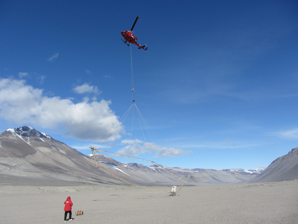 Airborne electromagnetic sensor at Bull Pass