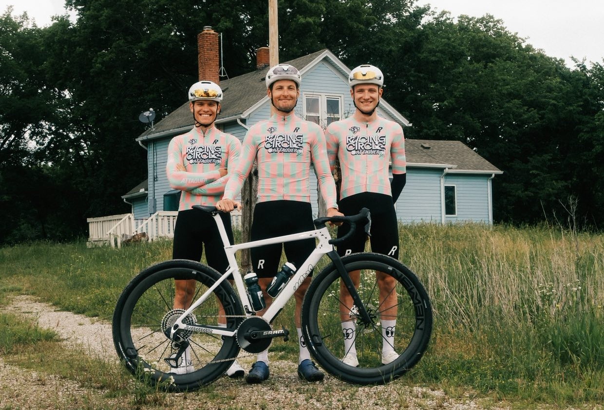 Rose Racing Circle team ahead of unbound gravel