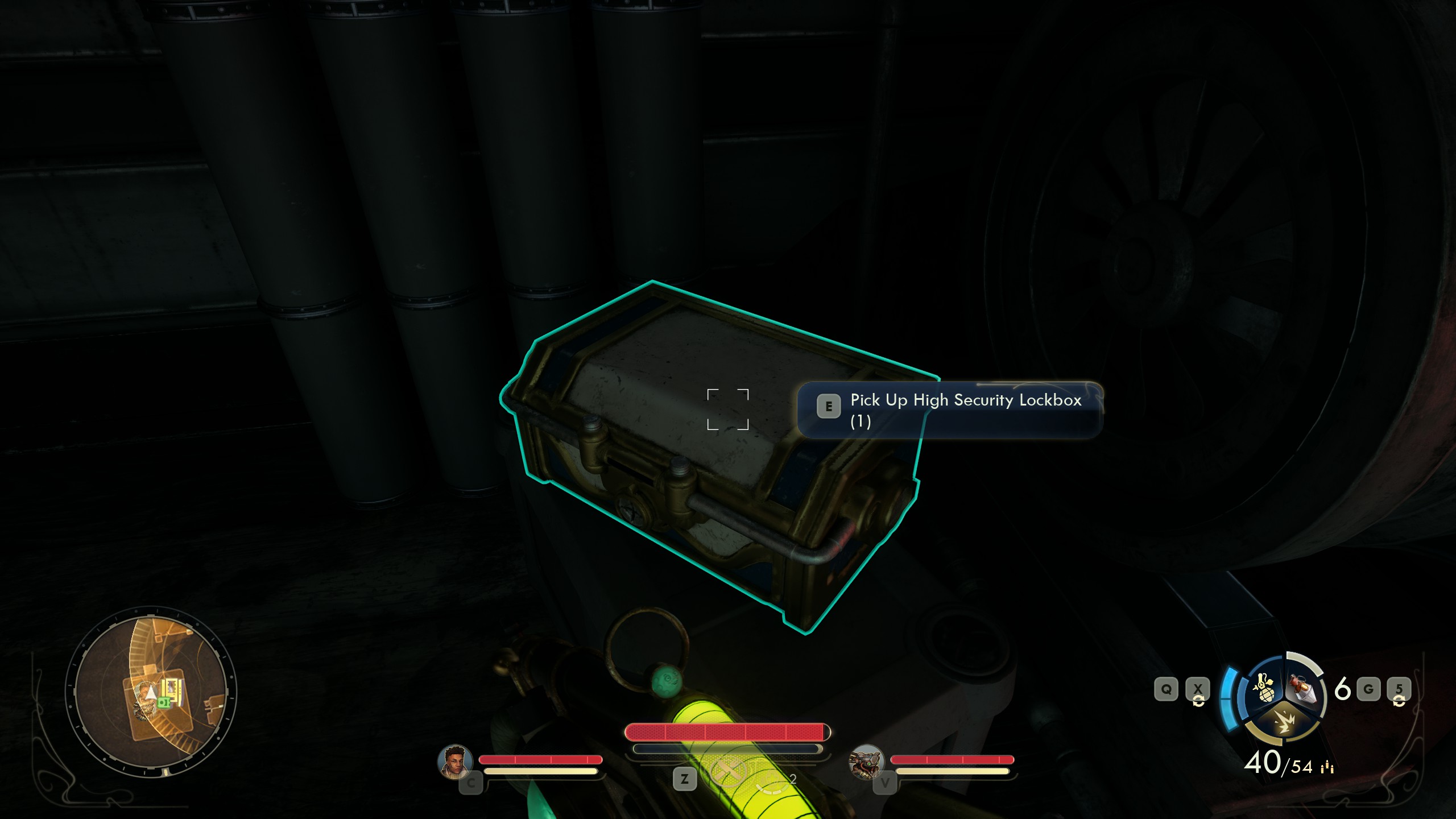 Outer Worlds 2 High Security Lockbox on table