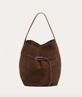 Liffner Belted Bucket Bag