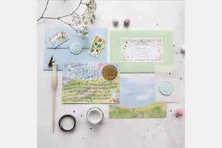 The Easter Bunny Spring Letter Notecard set, featured in our guide to the best non-chocolate Easter gifts for kids