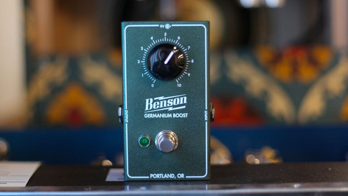 Benson Amps unveils the self-biasing, tone-enhancing Germanium