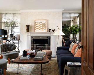 Decorative room ideas with velvet upholstered furniture