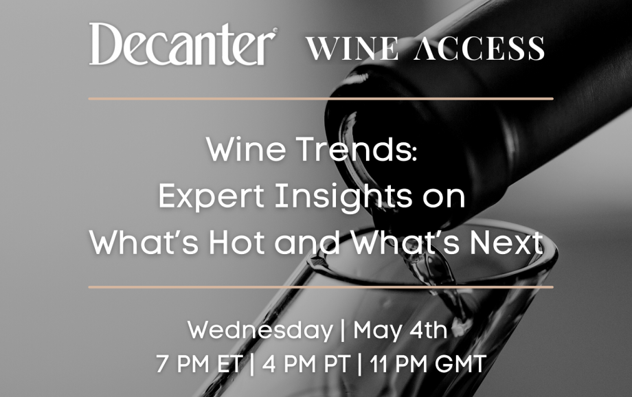 Decanter and Wine Access webinar May 2022