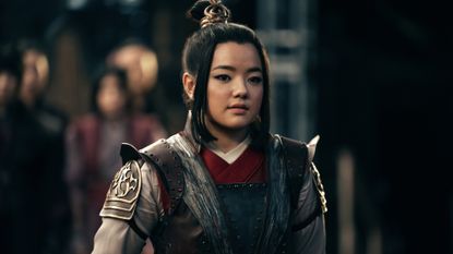 Elizabeth Yu as Azula in season 1 of Avatar: The Last Airbender