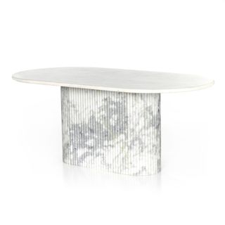 Marble Pedestal Table