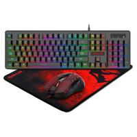 Redragon S107 gaming keyboard, mouse, and mouse pad combo: $70 $35 @ Amazon