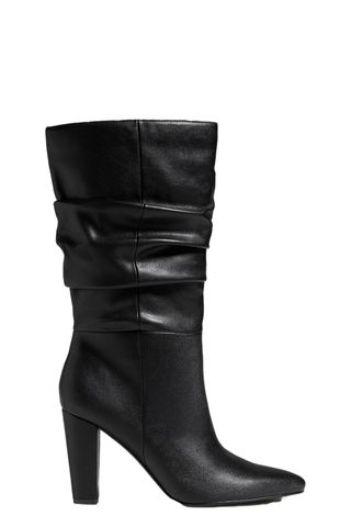 Vegan Leather Slouchy Boot