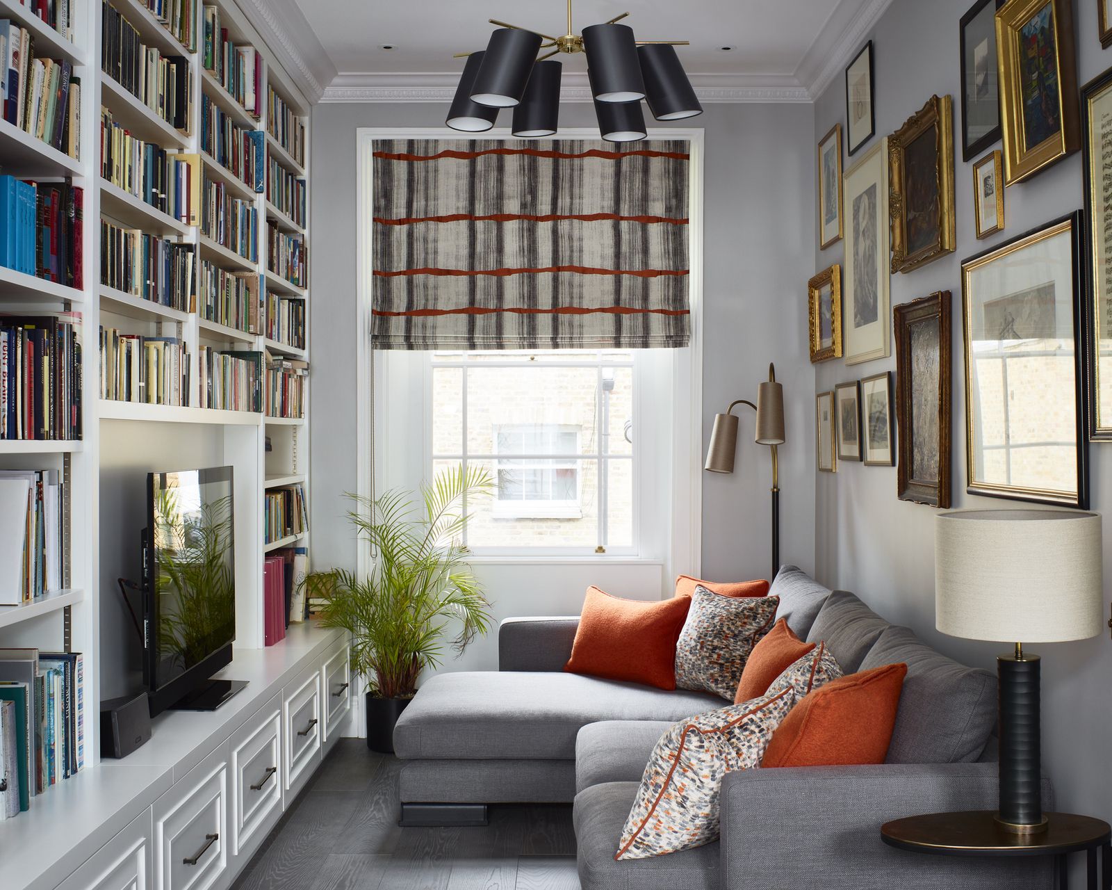 How can you make a cool gray room feel warm and inviting? | Homes and Gardens