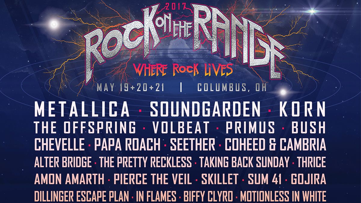 Rock On The Range Lineup 2017 Metallica Soundgarden Korn