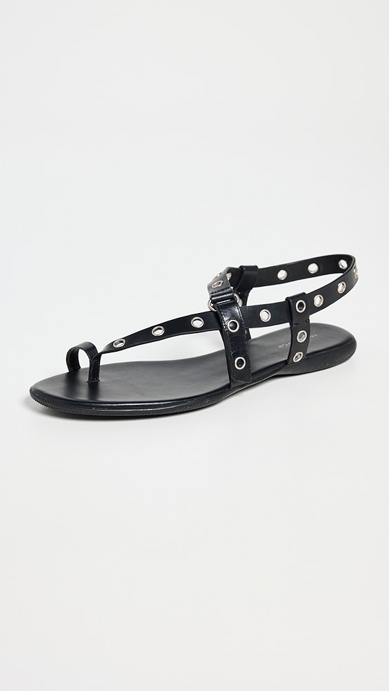 Tory Burch Eyelet Toe Ring Sandals