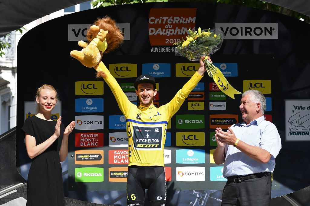 Race leader Adam Yates (Mitchelton-Scott)
