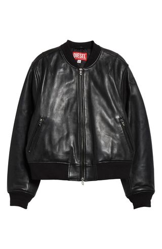 L-Ilan Lambskin Leather Jacket