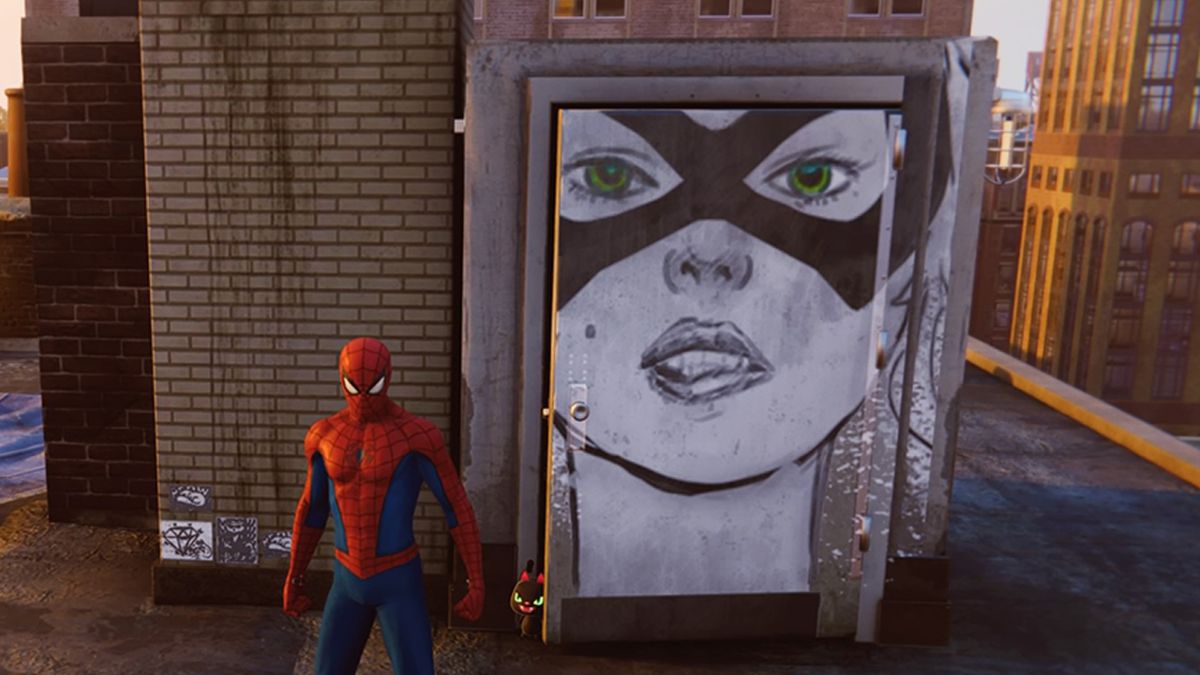 Spider man deals ps4 black cat