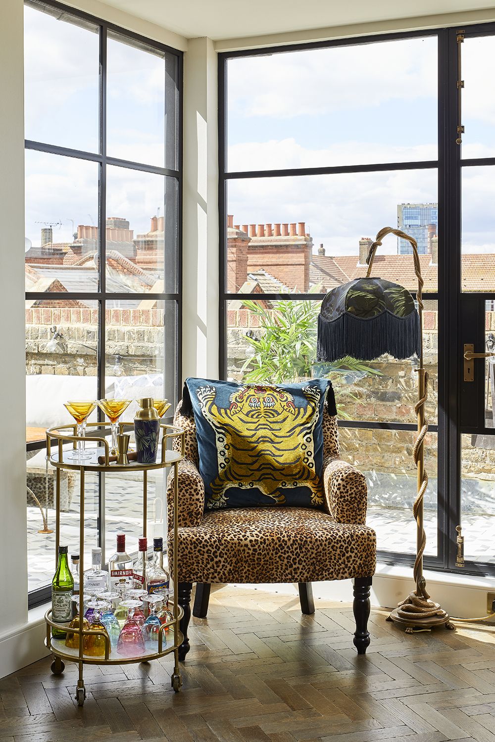 Illustration of Industrial Chic London Penthouse Rentals