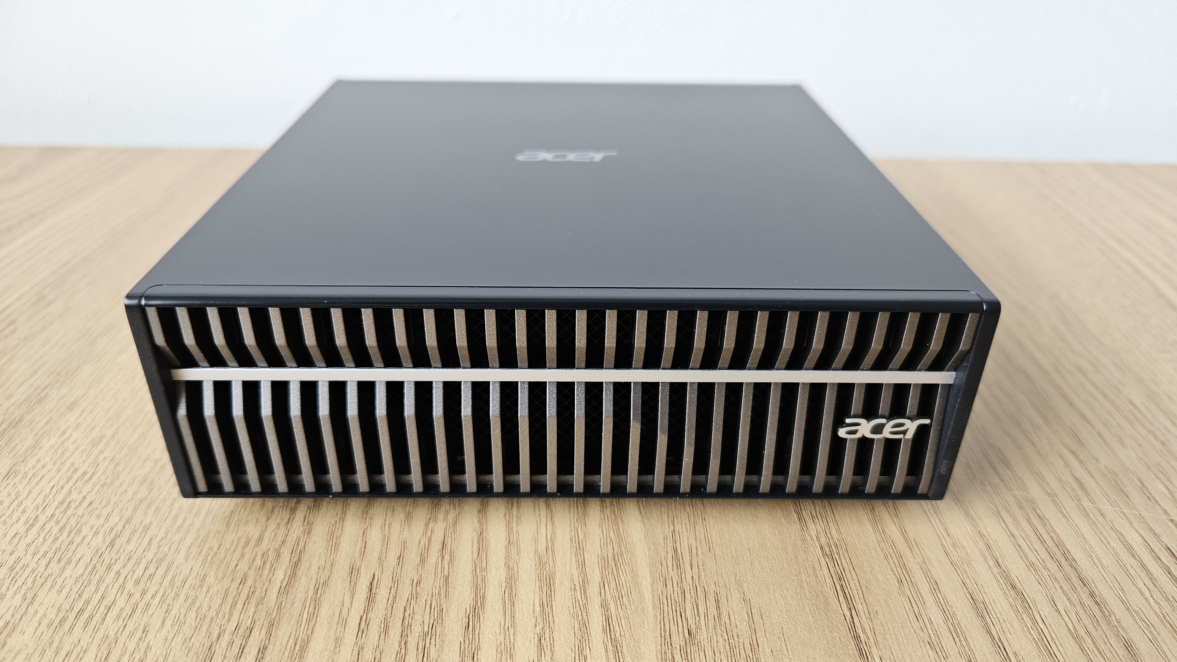 The Acer Veriton GN100 on a desk