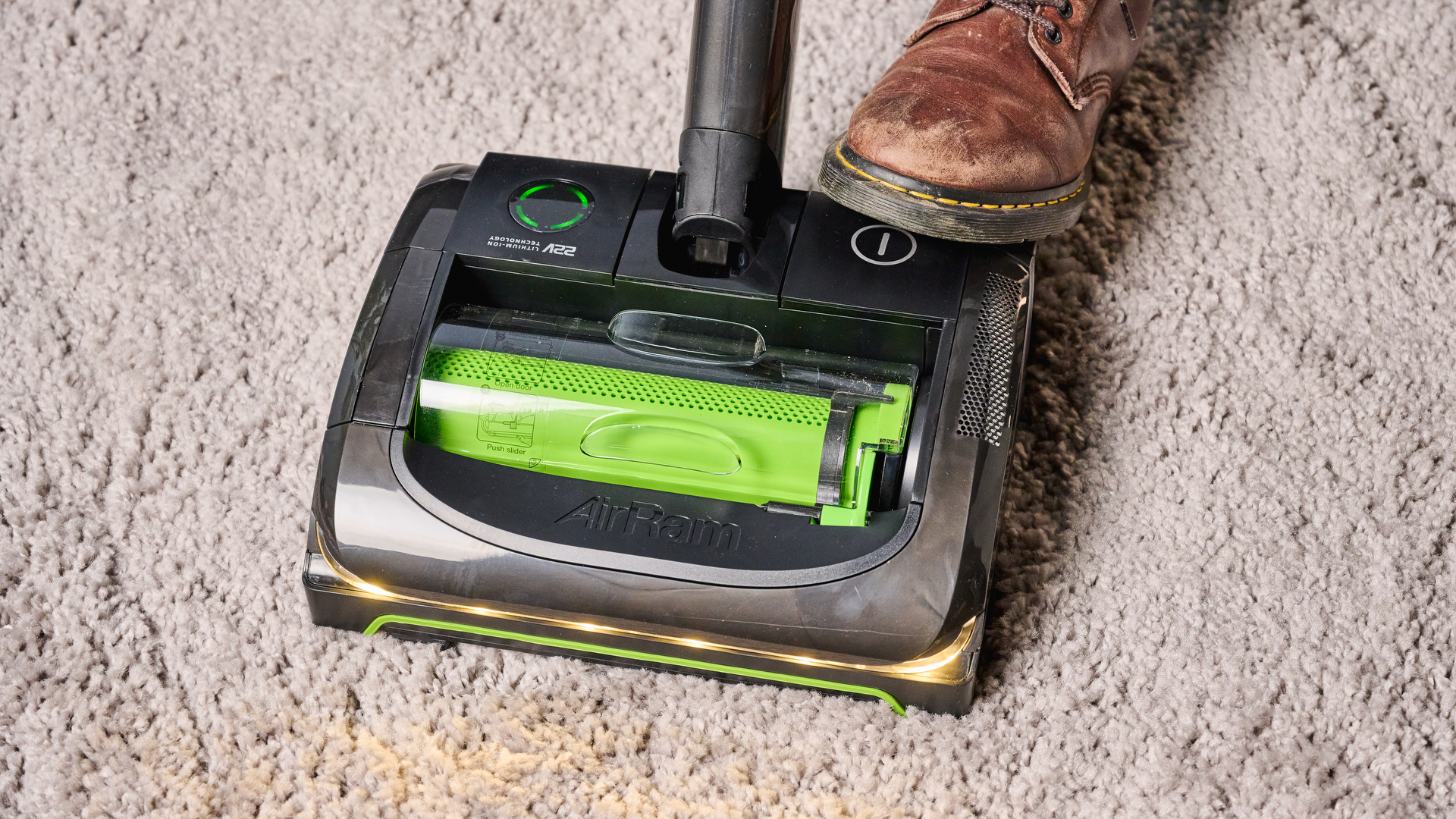 GTech AirRAM 2 K9 cleaning carpet