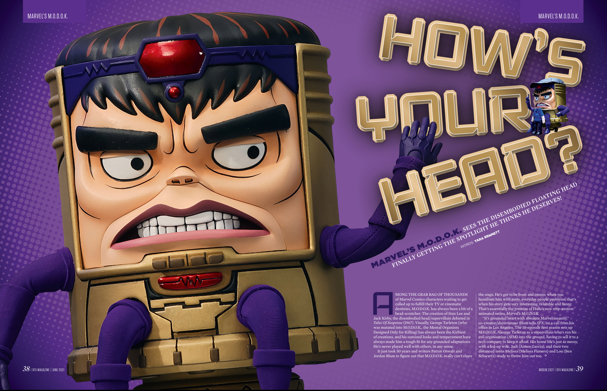 The MODOK feature in SFX 340.