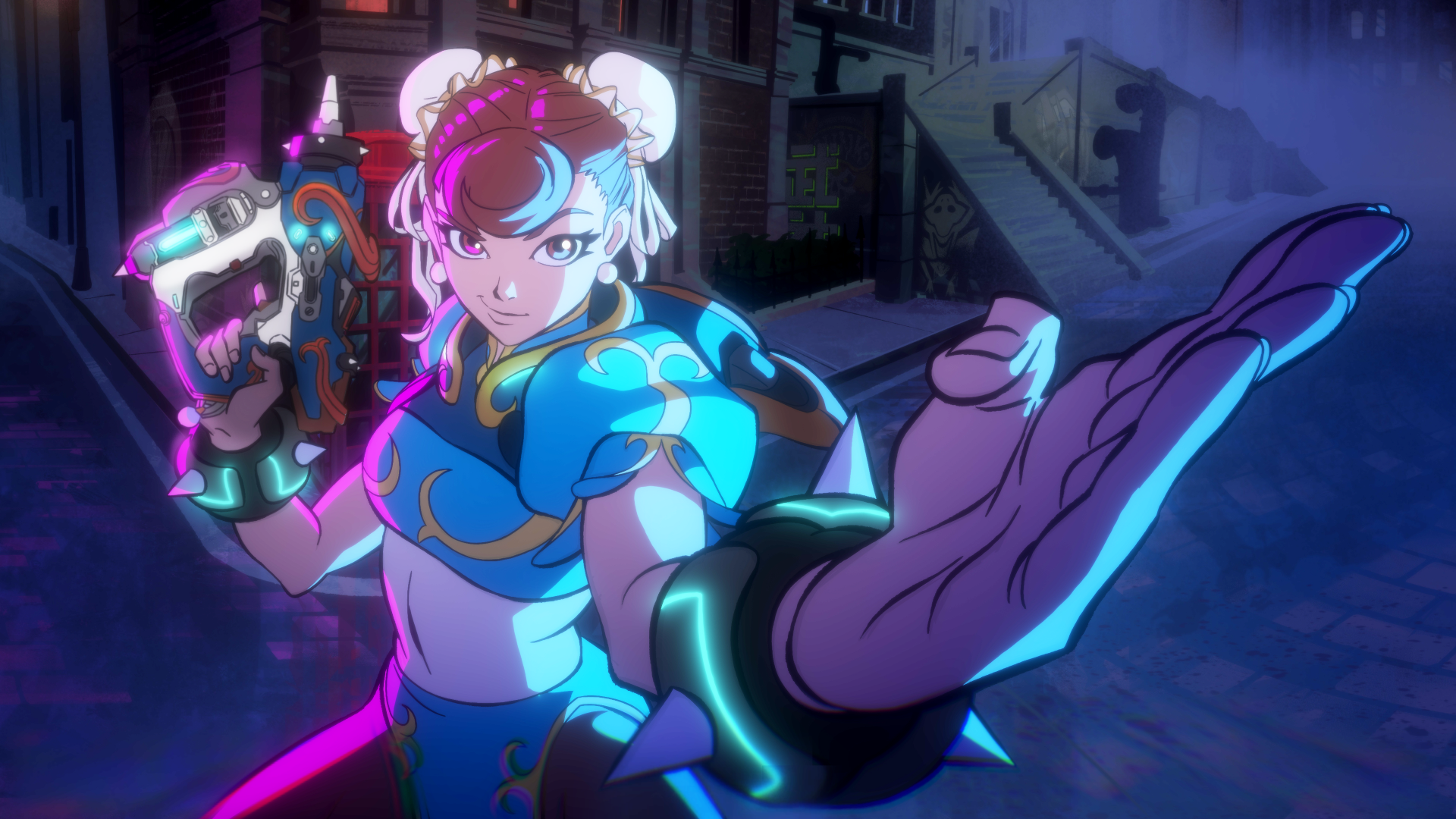 Juno as Chun Li