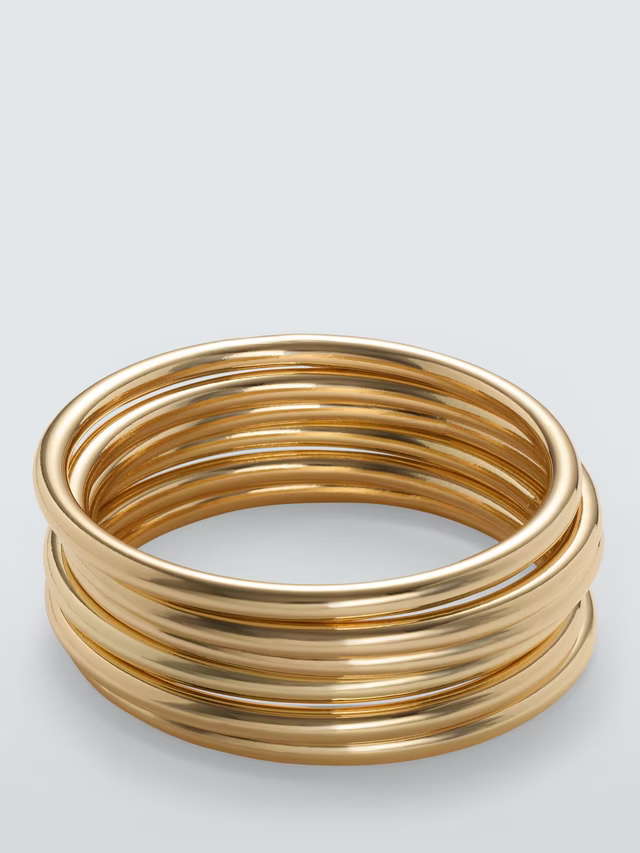 A set of John Lewis bangles.