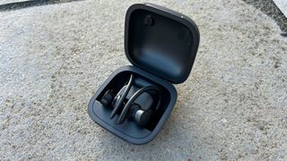 Beats Powerbeats Pro open case with buds inside