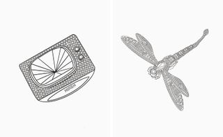 Hirsh's designs of watches